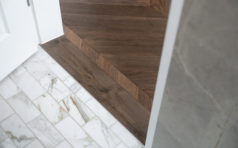 Flooring: Madera Chevron Vintage Brown